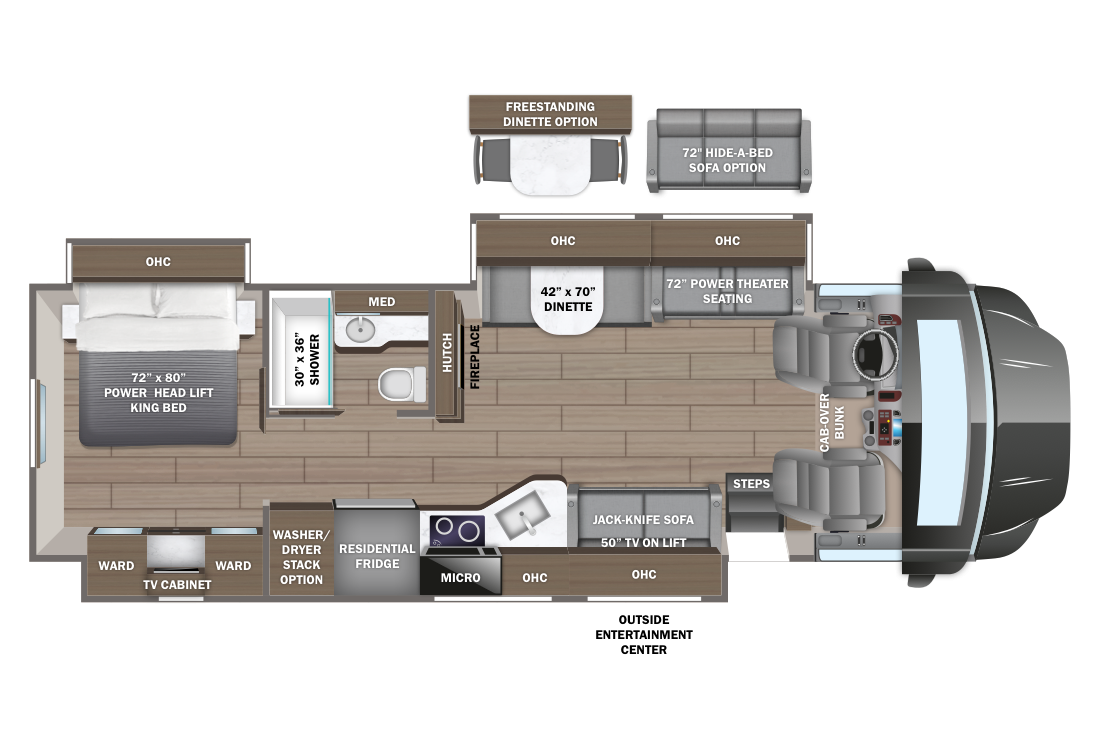 2024 Entegra Accolade Xl 37M Floorplan Image